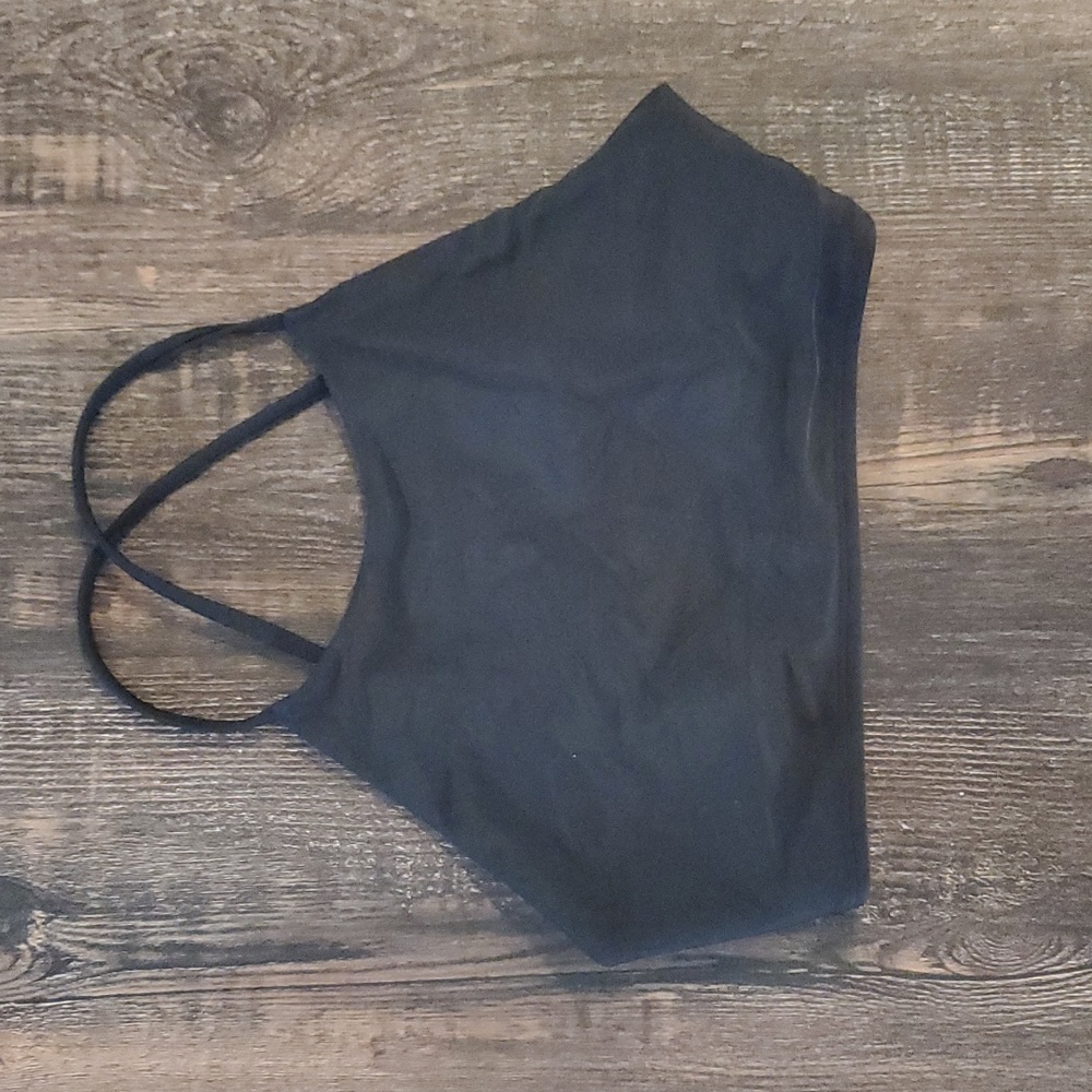 Body Glove Black High Neck Bikini Top Size S